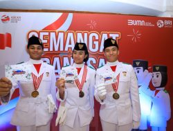 BRI Beri Dana Bantuan Pendidikan Bagi Setiap Anggota Paskibraka Nasional