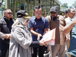 Sekda Kota Bogor Tinjau Proyek Pembangunan Pusat Kuliner Jalan Pajajaran