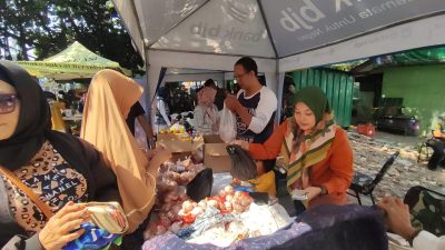 Meriahkan HUT TNI ke-78, Kodim 0606 Kota Bogor Menggelar Bazaar UMKM