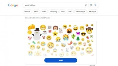 Cara membuat emoji Kitchen di Google Search