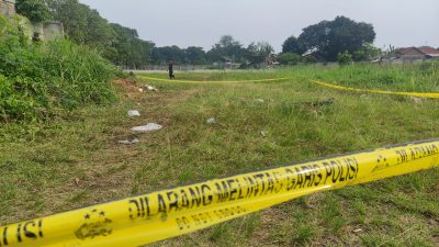 Diduga Dibunuh, Wanita Ditemukan Bersimbah Darah di Tanah Sareal Bogor