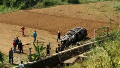 Kecelakaan terjadi di Tol Bocimi