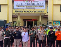 Polresta Bogor Kota Apel Sinergitas Jelang Pemilu 2024