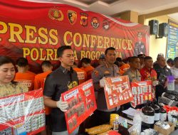29 Tersangka Kasus Narkoba Ditangkap Polresta Bogor Kota