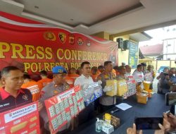 Satnarkoba Polresta Bogor Kota Tangkap 25 Tersangka Kasus Narkotika