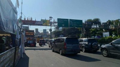 Kawasan Puncak Bogor Mulai Dipadati Pemudik Jelang Lebaran