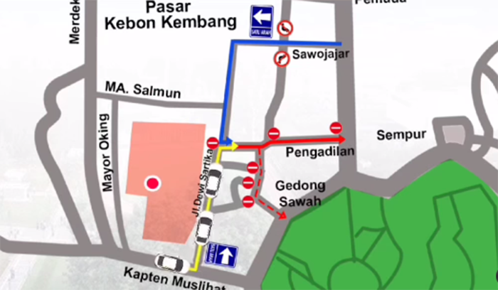Rekayasa arus lalu lintas di Kota Bogor