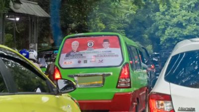 Dishub Kota Bogor Larang Pasang Alat Peraga Kampanye di Angkot