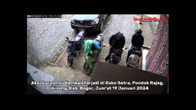 Curanmor di Pondok Rajeg Cibinong