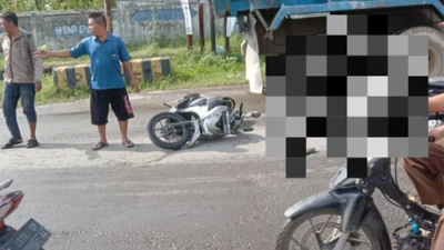 Pemotor Tewas Kecelakaan di Jalan Raya Narogong Bogor