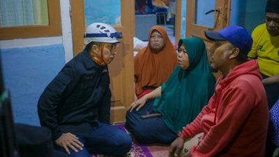 Waki Wali Kota Bogor Tinjau Lokasi Longsor Sempur Bogor