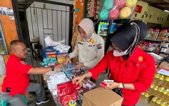 Satpol PP Kota Bogor cukai rokok