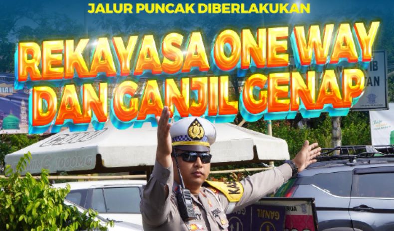 Ganjil Genap lebaran Puncak Bogor