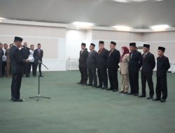 Pj Bupati Bogor Lantik Pejabat di Lingkup BPBD dan Sekretariat DPRD, Ini Pesannya
