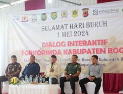 Dialog dengan Serikat Buruh, Pj Bupati Bogor Serap Aspirasi