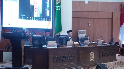 Rapat Paripurna, RPJPD 2024-2045 Ditetapkan DPRD dan Pemkab Bogor