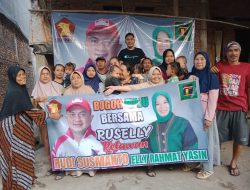Emak-emak Deklarasikan Duet Rudy Susmanto-Elly Yasin Calon Bupati Bogor 2024