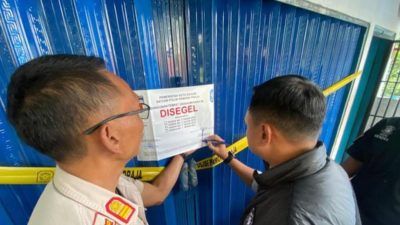 Dua Warung Jual Miras Disegel Satpol PP Kota Bogor