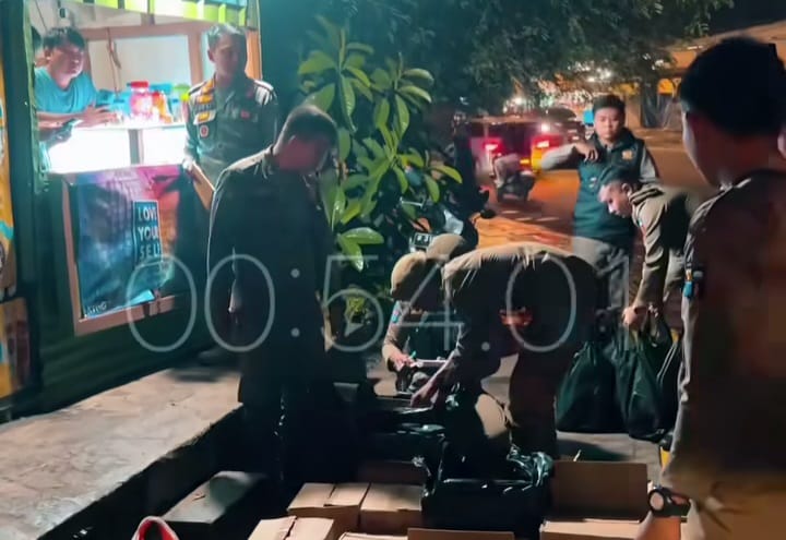 Satpol PP Kota Bogor miras