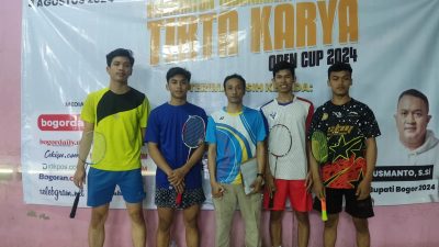 Turnamen Bulutangkis Tirta Karya Open Cup 2024 Diikuti Puluhan Peserta, Mantan Atlet Porda Ikut juga