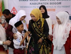 Pemkab Bogor Bersama TP-PKK Roadshow Promosikan Budaya Membaca itu Sehat, Menulis itu Hebat