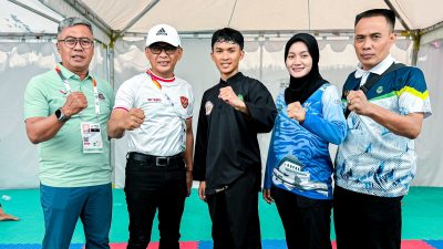 Pj Wali Kota Bogor Dukung Langsung Atlet Kota Bogor di PON XXI Aceh – Sumatera Utara